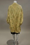 Lot 60 - A Charles James couture golden brocatelle...