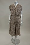 Lot 67 - A Molyneux London day dress and bolero, circa...