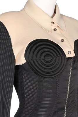 Lot 7 - A Jean Paul Gaultier micro-mini dress/jacket,...