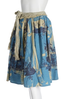 Lot 285 - A Westwood/McLaren cotton wrap around skirt,...