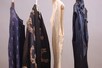 Lot 114 - Two Norma Kamali cheongsam full-length evening...