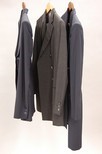 Lot 134 - Two Gucci fine wool suits, comprising: long...