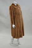 Lot 154 - A full-length brown mink coat, 1960s,...