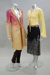 Lot 197 - Fendi, comprising: a pink-painted tan linen...