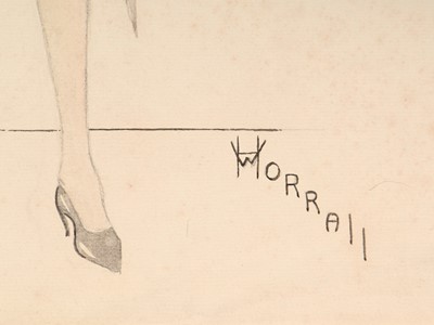 Lot 98 - Henry Worrall Luker fashion sketches for...