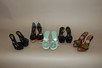 Lot 34 - Five pairs of Christian Dior sandals,...