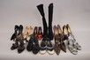 Lot 46 - A group of Gucci footwear, including: brown...