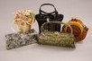 Lot 60 - Five novelty bags, comprising: three 1940s...