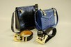 Lot 63 - Two Claude Jitrois crocodile hangbags,...