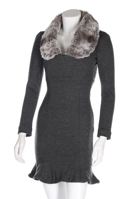 Lot 269 - A Vivienne Westwood grey wool and faux...