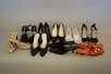 Lot 14 - Nine pairs of Prada shoes, including: a pair...