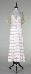 Lot 223 - A Courrges summer evening gown, circa 1965,...