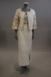 Lot 183 - A Pierre Balmain white cotton piqusheath and...