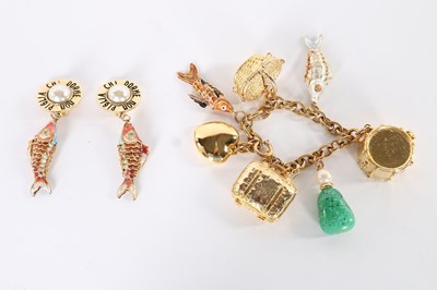 Lot 278 - Moschino jewellery, 1990s, comprising: summer...
