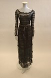 Lot 264 - A Bohan for Dior black lace evening gown,...