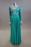 Lot 225 - A Pucci printed silk jersey evening gown, late...
