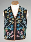Lot 23 - A beadworked waistcoat, probably Cree, native...