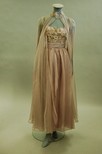 Lot 294 - A Jean Louis Scherrer lilac organza evening...