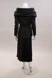 Lot 300 - A Claude Montana black linen jacket and...