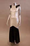 Lot 287 - A Chanel sequined evening gown, early 1990s,...