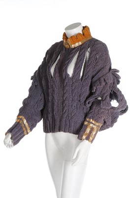 Lot 287 - A Vivienne Westwood Elizabethan style knitted...