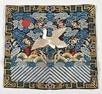 Lot 61 - A pair of embroidered and appliqued rank...