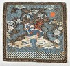 Lot 54 - A rare kesi shi shi rear rank badge, woven in...