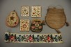 Lot 1 - A group of purses, comprising framed silk with...