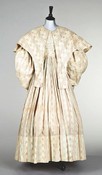 Lot 137 - An usual woven ikat cotton summer walking...
