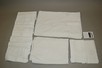 Lot 29 - A group of finely embroidered trousseau bed...