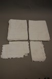 Lot 27 - A fine set of embroidered trousseau bed linen,...