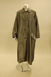 Lot 330 - An Issey Miyake metallic-grey raincoat, 1990s,...