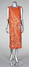 Lot 145 - A beaded flapper dress, French circa 1924-5,...