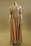 Lot 170 - A Jeanne Lanvin lilac satin ball gown, mid...