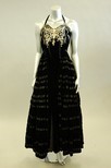 Lot 169 - A Carven black velvet ball gown mid 1950s,...