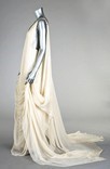 Lot 193 - Vat symbol A Madame Gres ivory chiffon gown,...