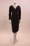 Lot 190 - An interesting Christian Dior brushed wool day-...
