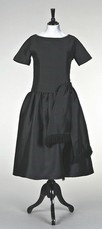 Lot 173 - A Christian Dior Export slubbed silk cocktail...