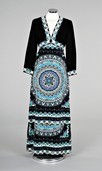 Lot 107 - An Emilio Pucci printed velvet dress, late...