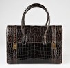 Lot 4 - A fine Hermès chocolate brown `Drage' handbag,...