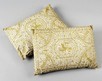 Lot 225 - Two chinoiserie embroidered cushions, English...