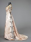 Lot 44 - A Worth ball gown, circa 1900, with signature...