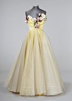 Lot 73 - A romantic Madame Grball gown, mid 1950s,...