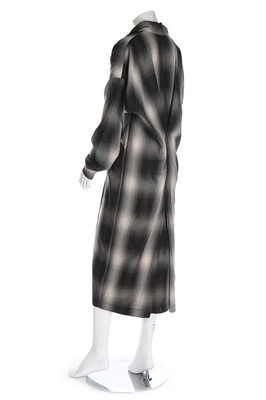 Lot 307 - An Issey Miyake degradé plaid dress, 1980s,...