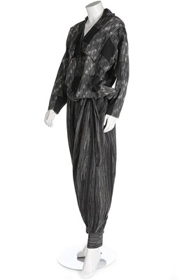 Lot 307 - An Issey Miyake degradé plaid dress, 1980s,...