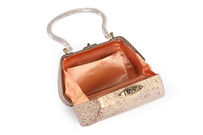 Lot 57 - Two Dorset-Rex Lucite handbags, 1950s, stamped...
