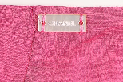 Lot 3 - Two Chanel pink summer ensembles, 2001,...