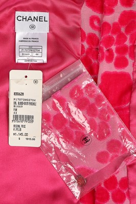 Lot 3 - Two Chanel pink summer ensembles, 2001,...