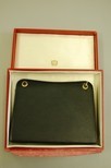Lot 28 - A Cartier Ltd, London navy calf...