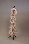 Lot 70 - A printed cotton day dress, the fabric 1780s,...